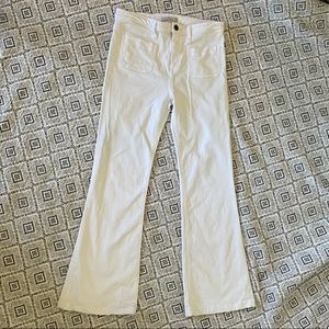 Joie White Enchante Flair Jeans (size 30)